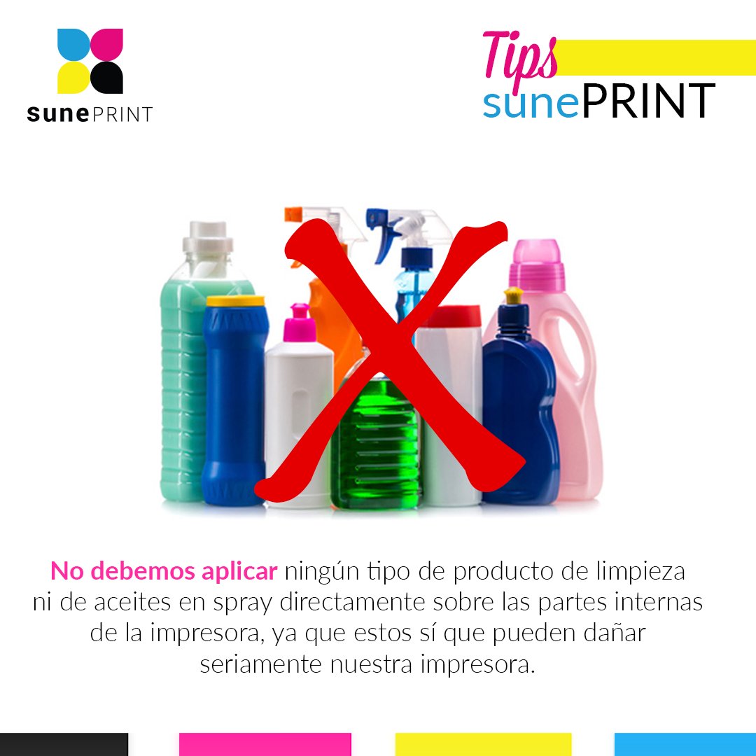 suneprint's tweet photo. Limpiar tu impresora y tener un mantenimiento regular de tu impresora alargara su vida y al mismo tiempo asegurará impresiones de calidad. ¡En SunePRINT te damos algunas recomendaciones! #tonerscompatibles #ventadetonercompatible @CCG_SAC https://t.co/JkQRxISip2