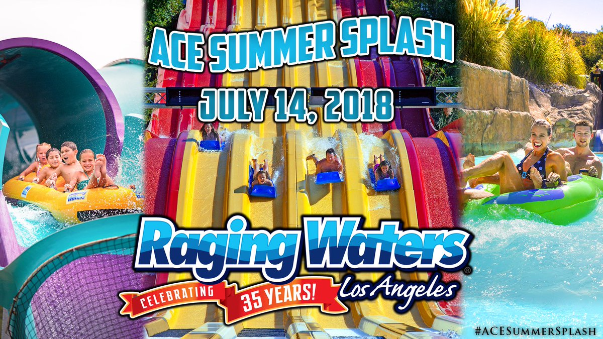 ACENorCal's tweet photo. 🌊SAVE THE DATE for our first-ever joint NorCal/SoCal event: #ACESummerSplash at @RagingWatersLA in #SanDimas on July 14, 2018! I would bet on their water coaster, #AquaRocket, being part of the event in some way. 😀 #RideWithACE #RagingWatersLA https://t.co/lYTh9l4ETa