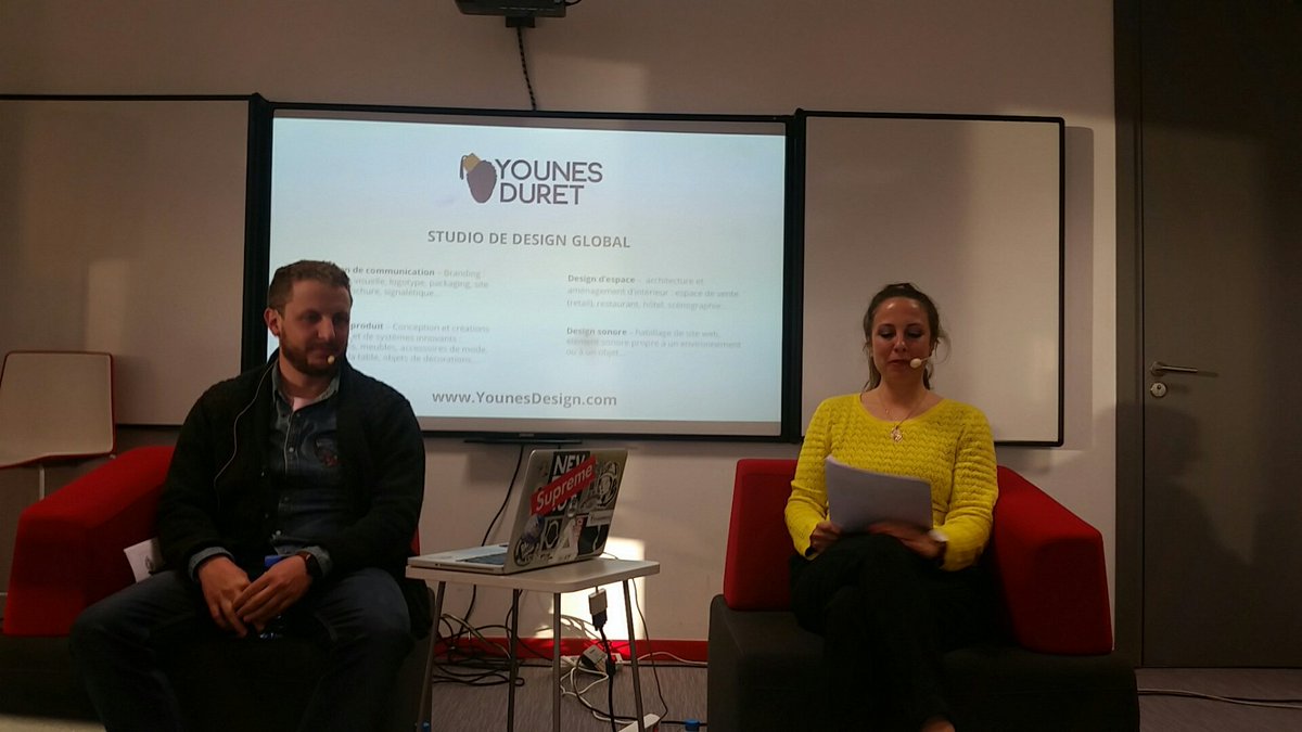 selmakhairi98's tweet photo. Grand merci à @YounesDesign et @MiaDuret pour cette magnifique conférence sur le Design et le management. 
@emlyon_casa 
#CycleConfsem https://t.co/iBkETrmSFr