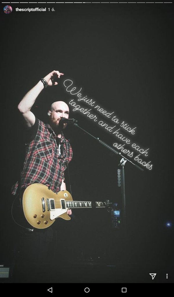 ViktoriaVaskor's tweet photo. @thescript Mark is a LEGEND. Thank you and good night ๐ฅ๐๐ธ #TheScriptFamily #FreedomChildTour #TapAss #GuitarGod #GingerNinja https://t.co/Z4MA3gxcCT
