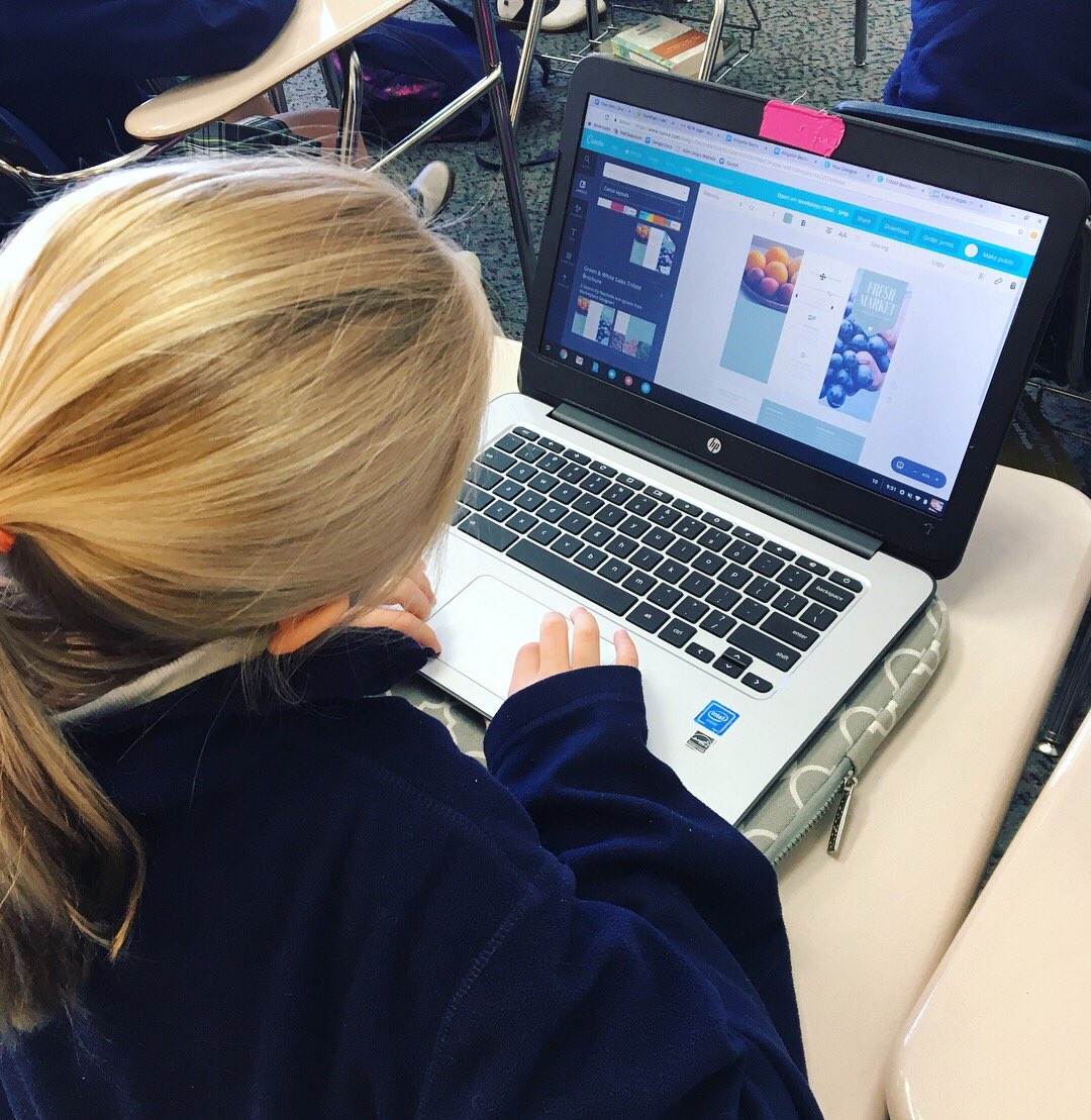 ashlibrary_ms's tweet image. 6th graders creating brochures using @canva for their #heartsforhumanity project! #youngentrepreneurs @mishrojecl1 @ASHRosary
