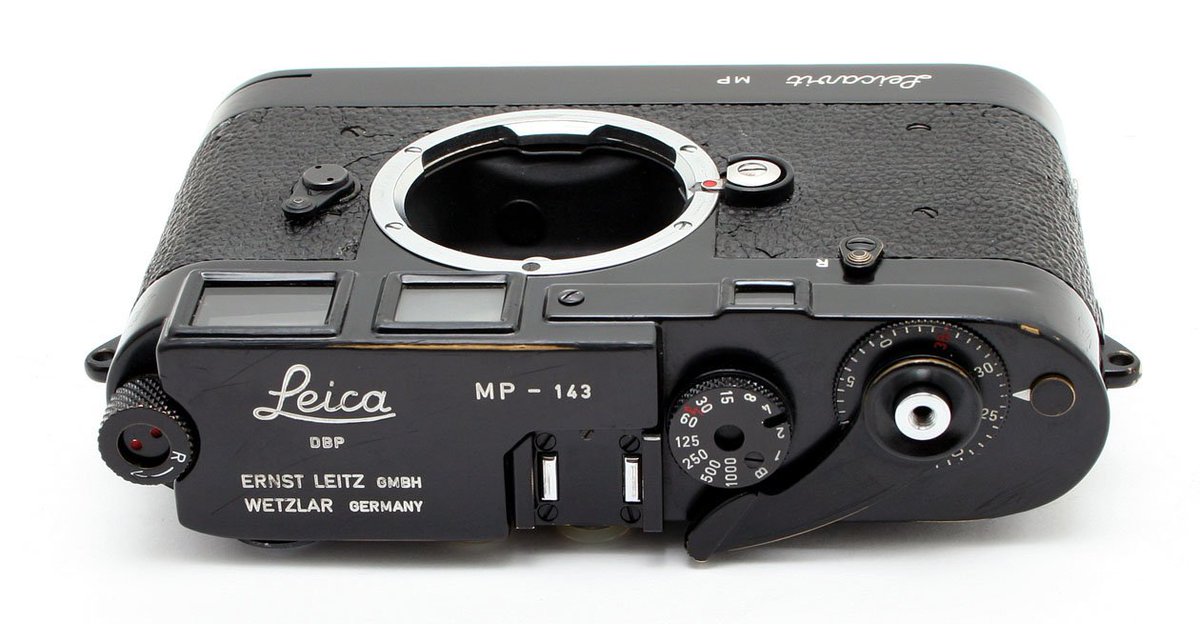 OCcamera's tweet photo. Wow!
For Sale
Rare Very Original Black Paint Leica MP Film Rangefinder Camera Body
Contact us for details or to make appointment to view
#occamera #leica https://t.co/XVLcI3PXdm