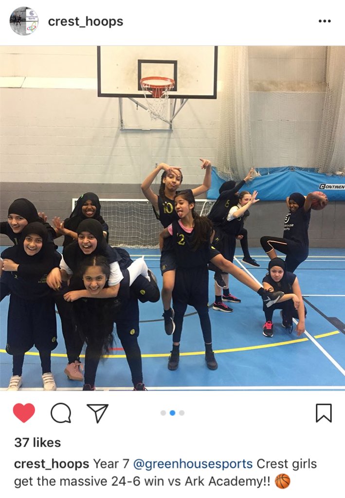 ESP__18's tweet photo. Congratulations to @CrestAcademyUK Y7 Girls Basketball Team, winning 24-6 in the second ever game👏🏾👏🏾
The future is bright✨
@GreenhousebbCA #ProudHoD https://t.co/3OE3jw3o4o