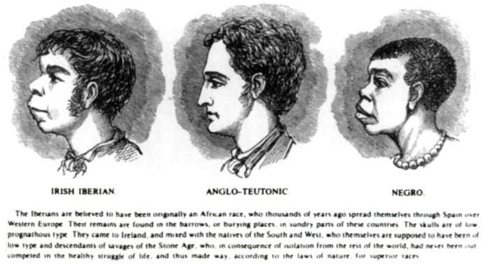 One could compare British rule in Ireland with a similar form of “white” oppression of Indigenous and Black Americans, but Irish immigrants fleeing persecution learned to SPREAD racial oppression in their adoptive country as a part of “white” American assimilation.Unfortunate.