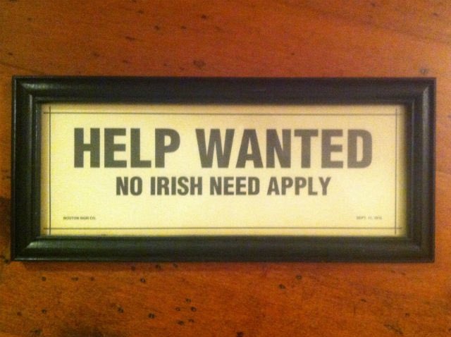 One could compare British rule in Ireland with a similar form of “white” oppression of Indigenous and Black Americans, but Irish immigrants fleeing persecution learned to SPREAD racial oppression in their adoptive country as a part of “white” American assimilation.Unfortunate.