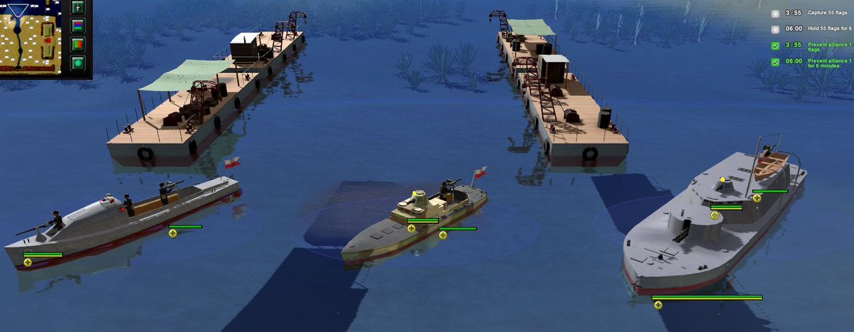 What, a flotilla? A river flotilla?!