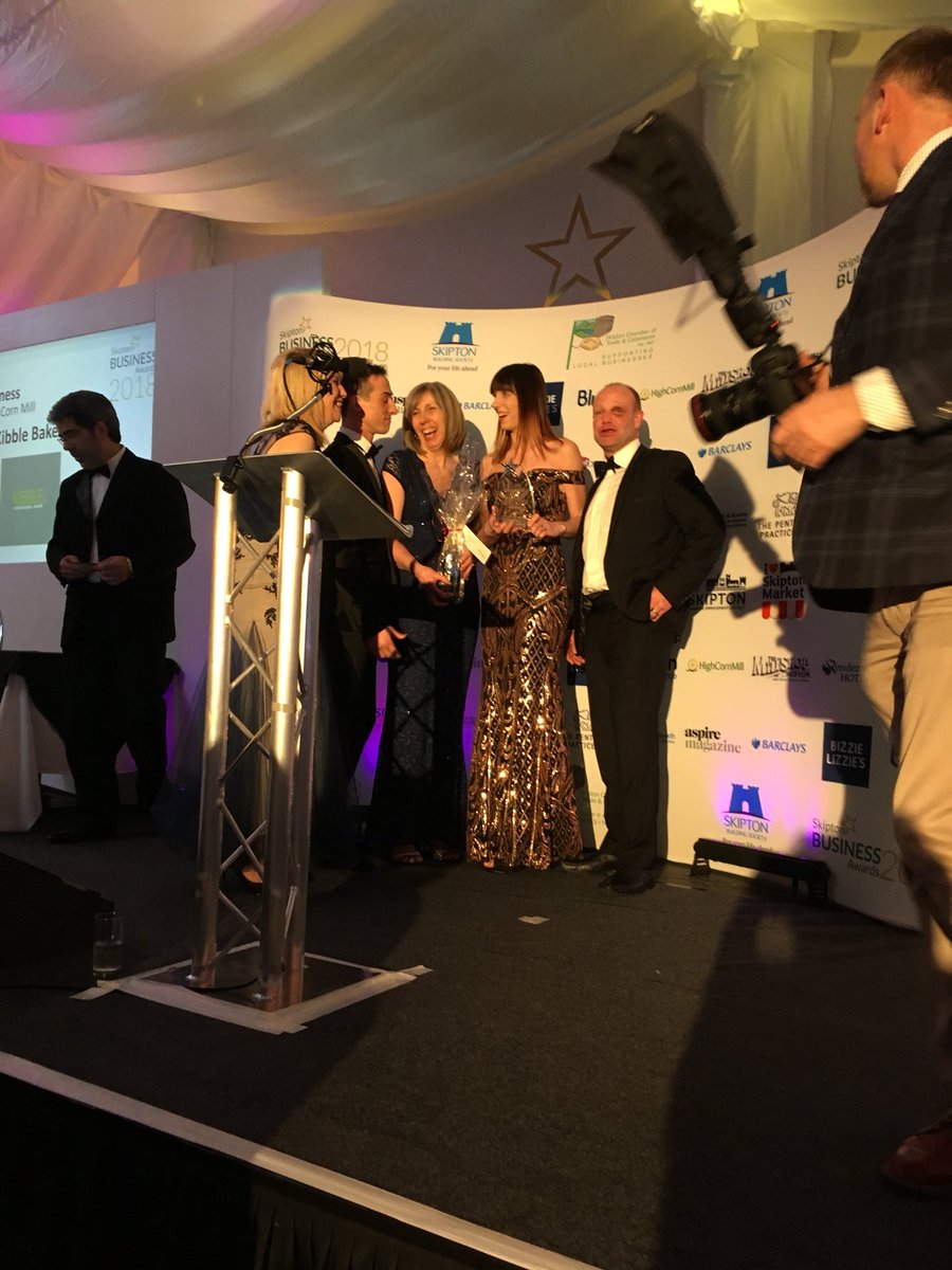 Best New Business #SkiptonBA2018 winners are Kibble Bakery