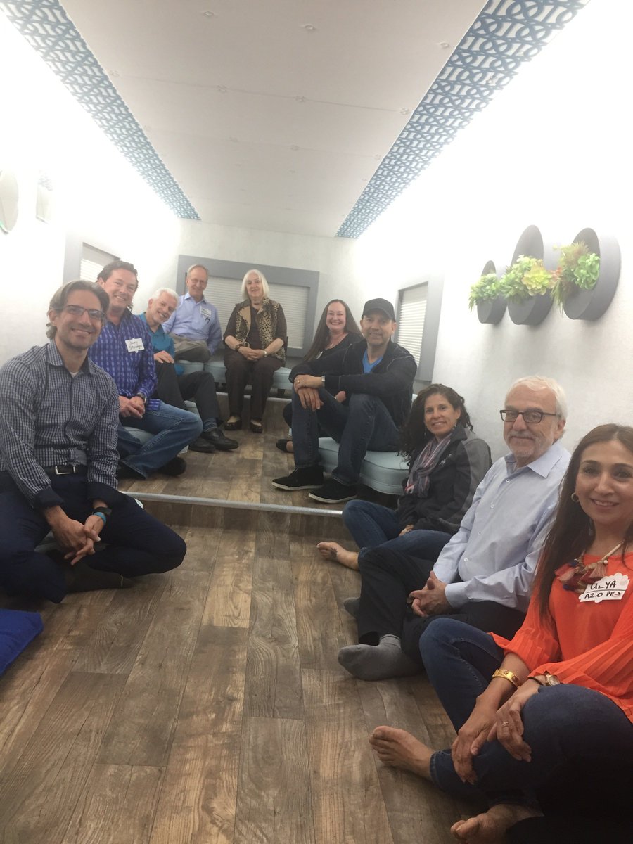 Aging20PHX's tweet photo. We had a great time with Professor Thurmon Lockhart who gave us a tour of his Fall Prevention Lab and spoke with us about his latest research in fall prevention at ASU last week! #aging #ASU https://t.co/qLXerx9yEW
