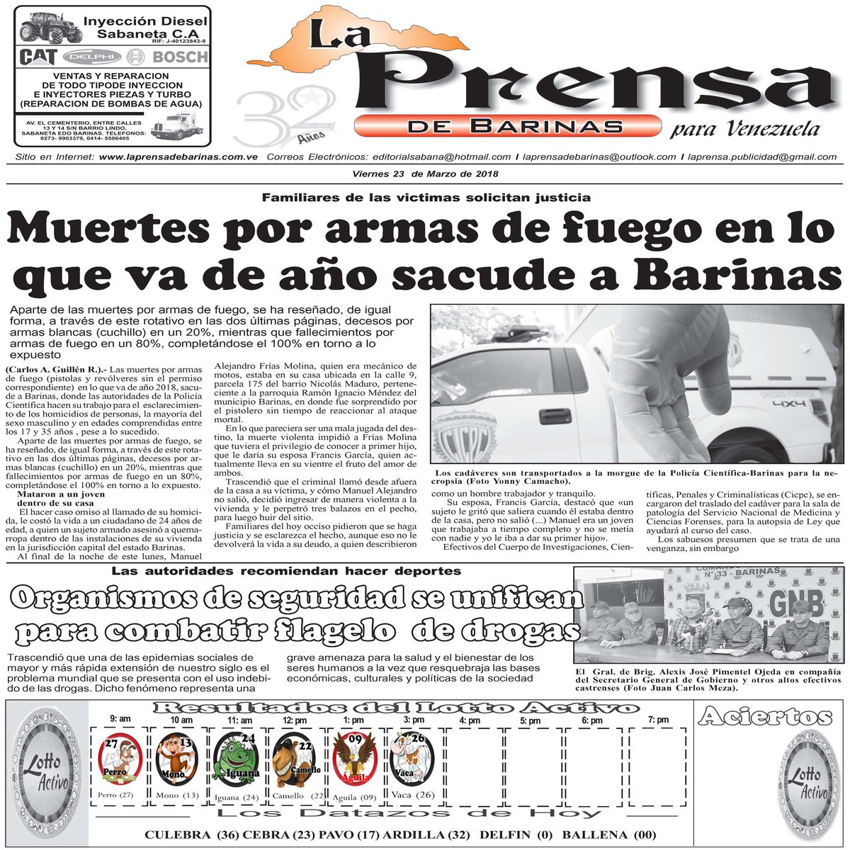 La Prensa de Barinas (@laprensabarinas) on Twitter photo 