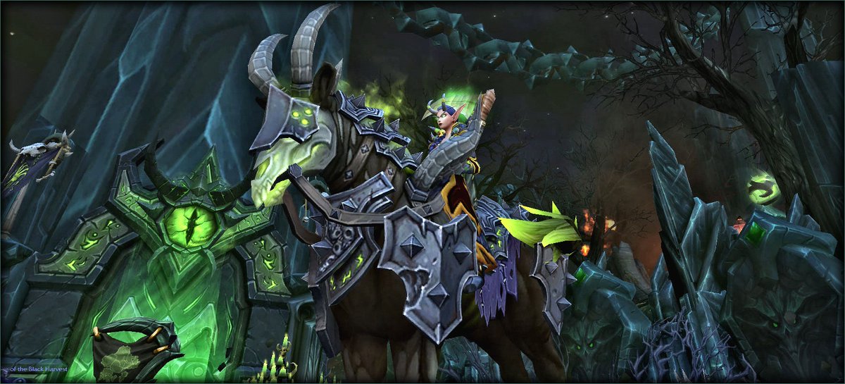 Imperious0212's tweet photo. ★ Finally you are mine!
#Netherlord's Chaotic #Wrathsteed!
#ClassMount for #Warlock!
#Warcraft https://t.co/nFOovj3Asv