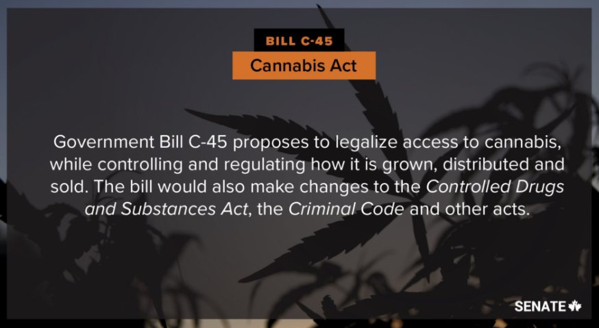 #BREAKING Senate passes marijuana legalization bill, 44 to 29  on second reading. https://t.co/yY7uRvVAEK