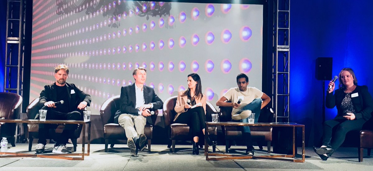 azcommerce's tweet photo. From the Eye of the Entrepreneur in the Silicon Valley @zendesk @bluebottleroast @EmergeCap @mixpanel #AZTech2018 Summit https://t.co/wSCVOF1WHg