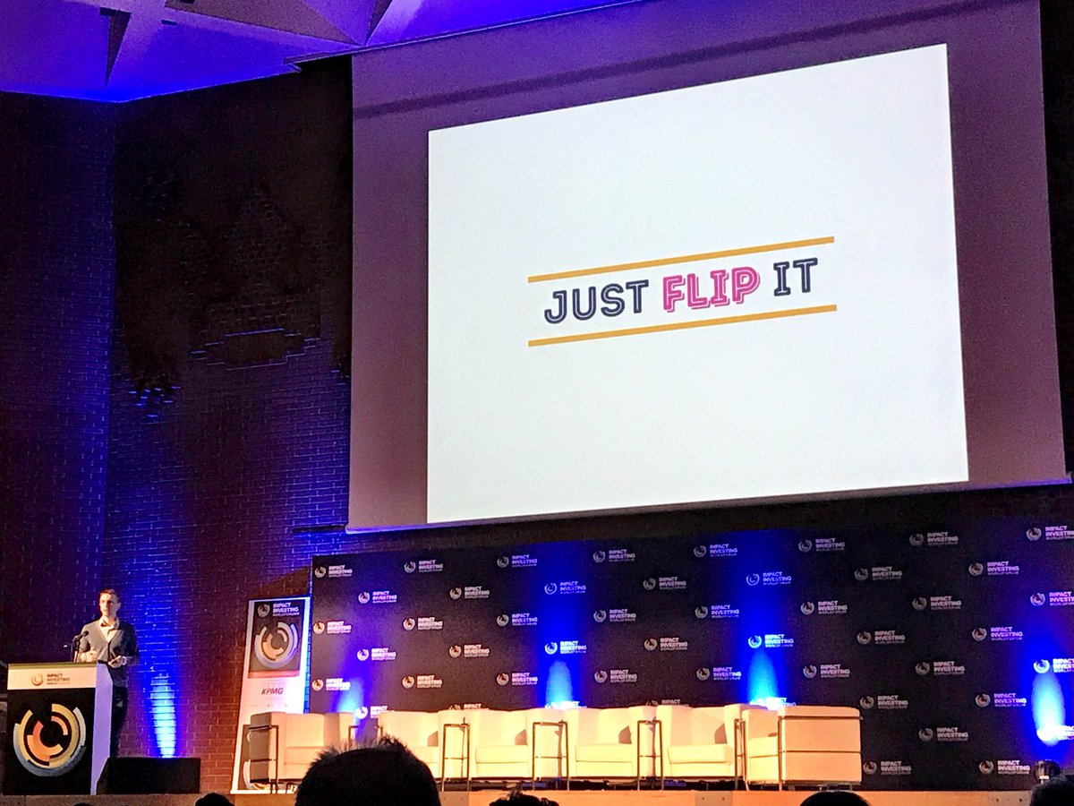valentinagb's tweet photo. 9. Most poignant question today was from @tombritton: “Why are we so willing to donate, but not so willing to invest in social impact?” Time to flip thinking. Charity isn’t enough. We NEED to invest in businesses that imbed ethics in model #sroi #eroi @ImpactInvest_1 #IIWF2018 https://t.co/oZgZ0bykAl