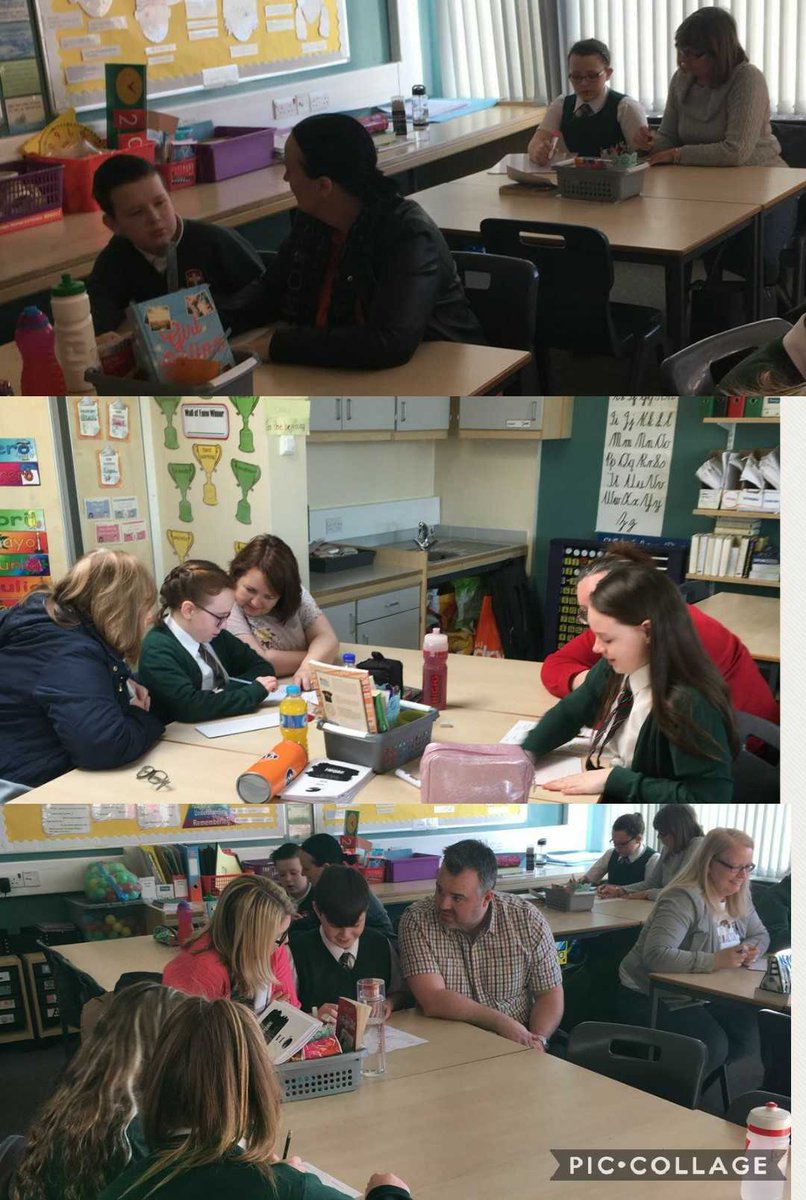 StEunan's tweet photo. P7's tea toast and talk involved pupils and parents working together to solve numeracy problems #padlockchallenge @SPTA_HS https://t.co/29BJbSA11b