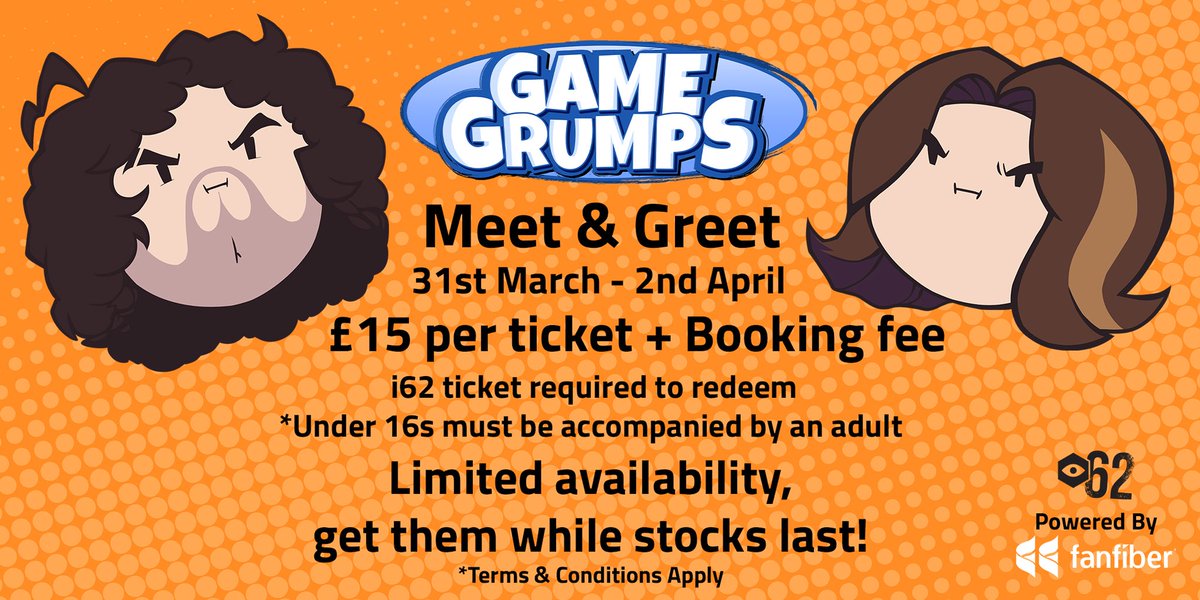 game grumps on twitter we re coming to birmingham england 31 mar