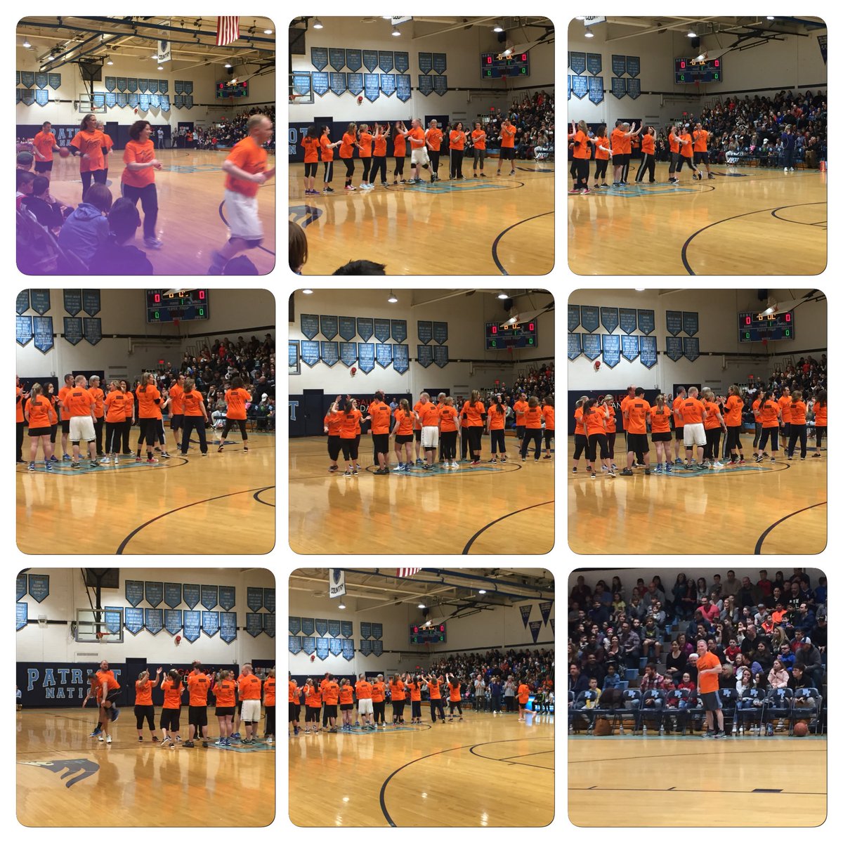 Freehold Flames take the court!!! @FTSupt_Kasun <a href="/FTEFnj/">Freehold Twp Ed Fdn</a>