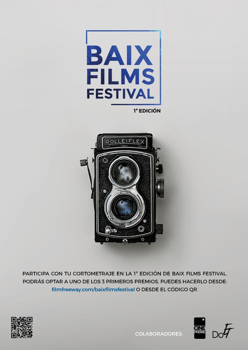 baixfilmsfest's tweet photo. ¡Recordad que podéis enviar vuestros cortos a https://t.co/aTFsmMqmwv ! https://t.co/MizPb7qY6w