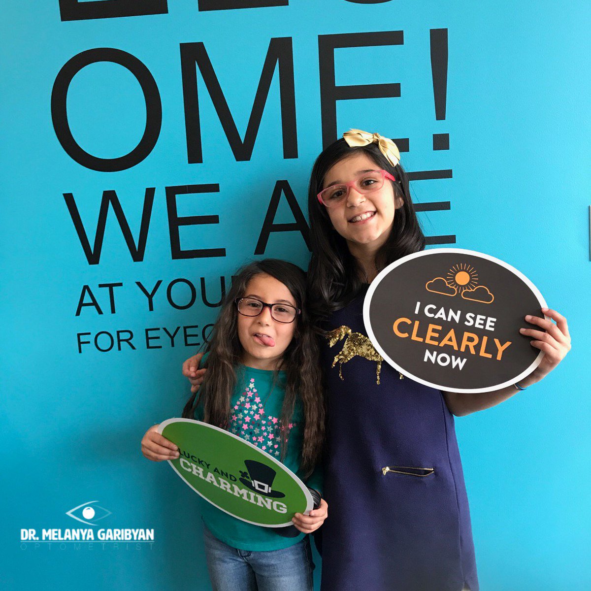 GaribyanEyeDoc's tweet photo. When you are sisters and you get your first pair of glasses all kinds of fun happens! 👩‍❤️‍💋‍👩 🤓💓 #firstpairofglasses #newglasses #weloveourpatients https://t.co/lNpWJRoM3j