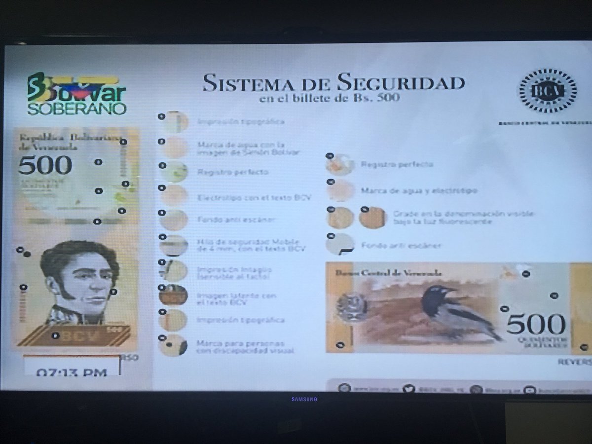 victoramaya's tweet photo. Nuevos billetes “Bolívar Soberamo” de alta denominación 2/2 https://t.co/2DYO4x48A7