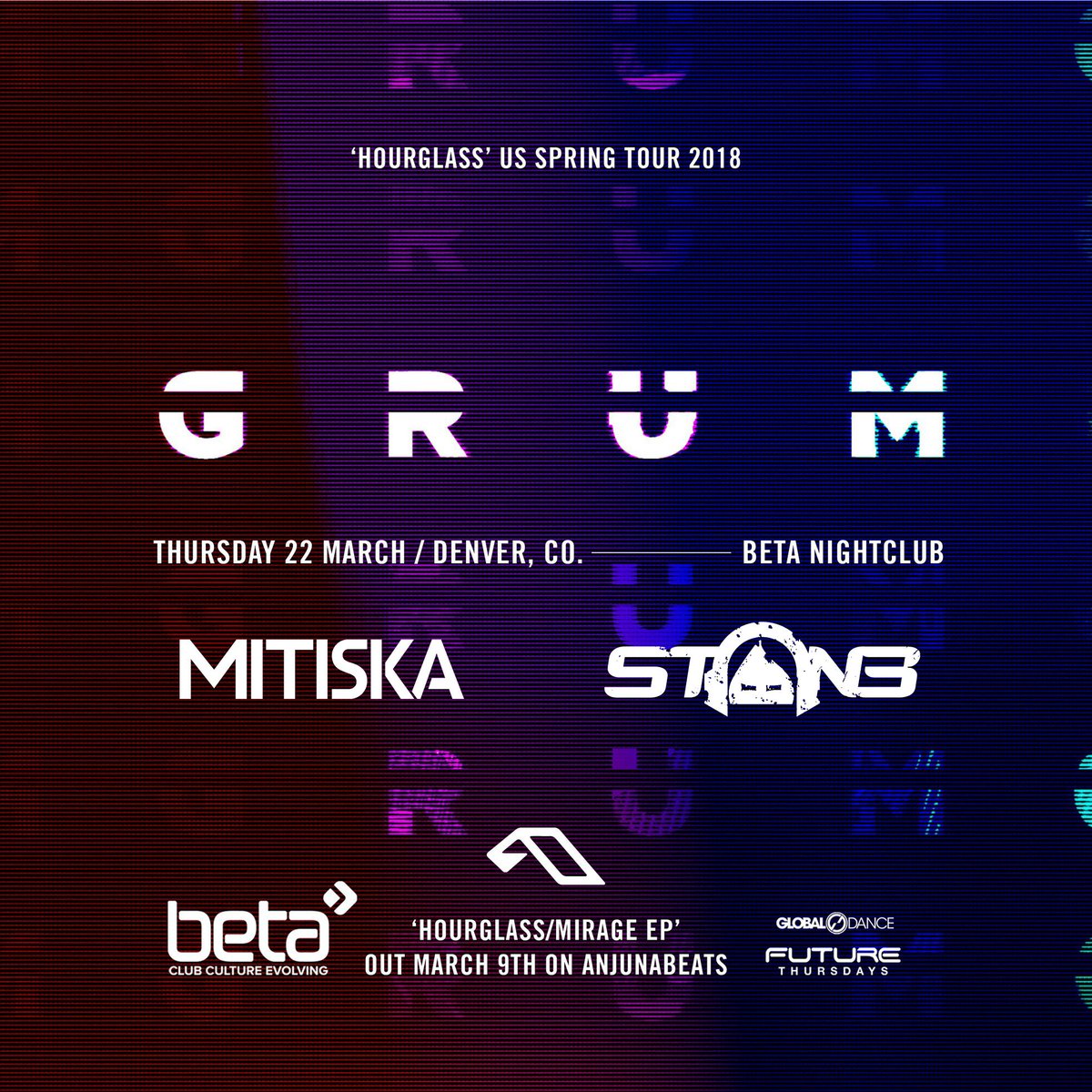 TONIGHT! Im on direct opening support from 9-11pm for @shawnmitiska and @grummmusic at @BetaNightclub !! #FutureThursdays @GlobalDanceUS @Anjunadeep  @anjunabeats  #TranceFamily #DenverTranceFamily