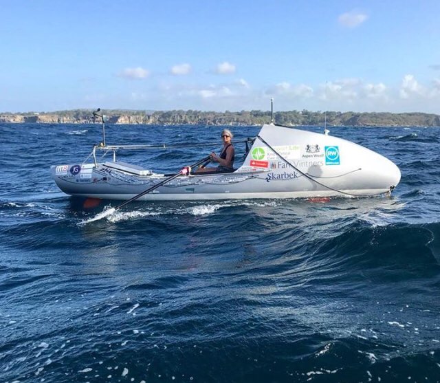 suparmada's tweet photo. She only did it!! Just had to say hats off and huge respect to an amazing lady and good friend - Kiko just finished 50 days rowing across the Atlantic! Huge congratulations - her fundraising page is at: https://t.co/pvvfoU2DoO #KikoRow @SUP_Kiko https://t.co/FMR7dJrMN1