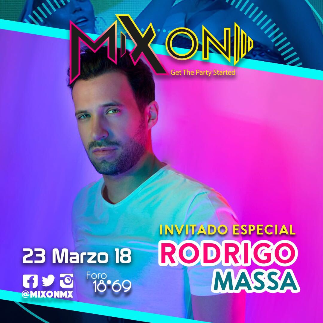 MixONmx's tweet photo. @RodrigoMassa estará presentando su nuevo sencillo con nosotros mañana a las 21:30hrs en el @Foro_1869 https://t.co/NdshKpl9F5