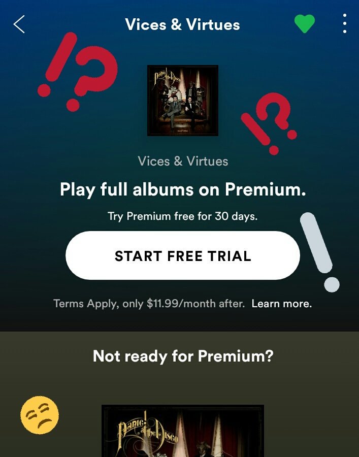 Search_Bar's tweet photo. @Spotify these are possibly the worst 2 things about the new update. 
a). Putting albums in the 'playlists' section???
b). Making people who have free spotify suffer by not letting us just listen to the album??? You let us do that before? I get marketing teqhniques but?!?!?! https://t.co/rM8WL4tfvF