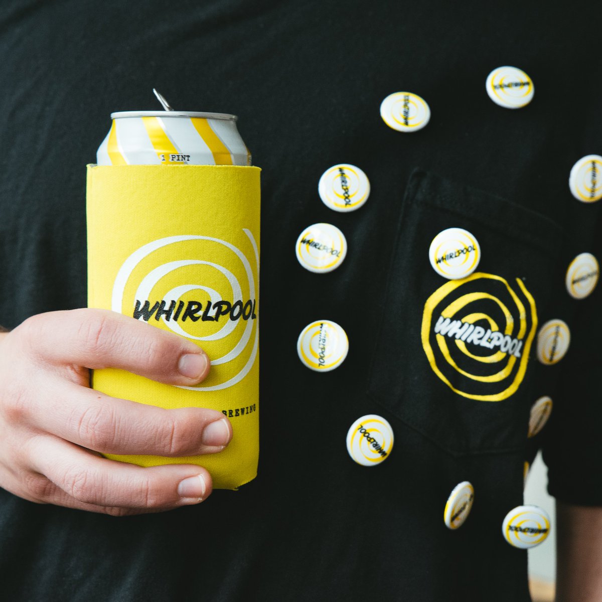 NightShiftBeer's tweet image. There's no such thing as too much Whirlpool swag. Or if there is, we refuse to admit it. Come see us at the Taproom to score a true New England pale ale, and maybe some gear. #whirlpooliseverywhere #NEpaleale