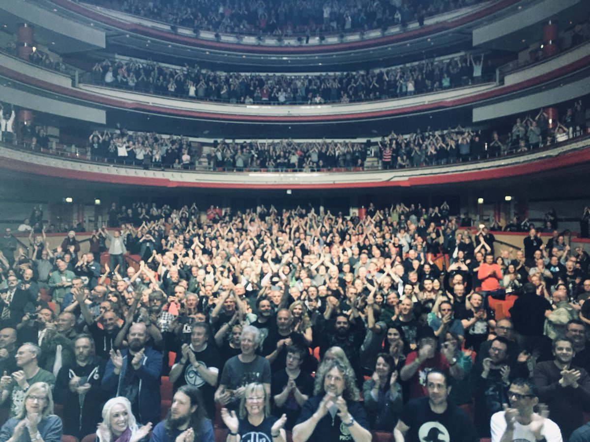 craigblundell's tweet photo. Birmingham symphony hall, wonderful evening #stevenwilson #tothebonetour https://t.co/8JyIS9DZNn