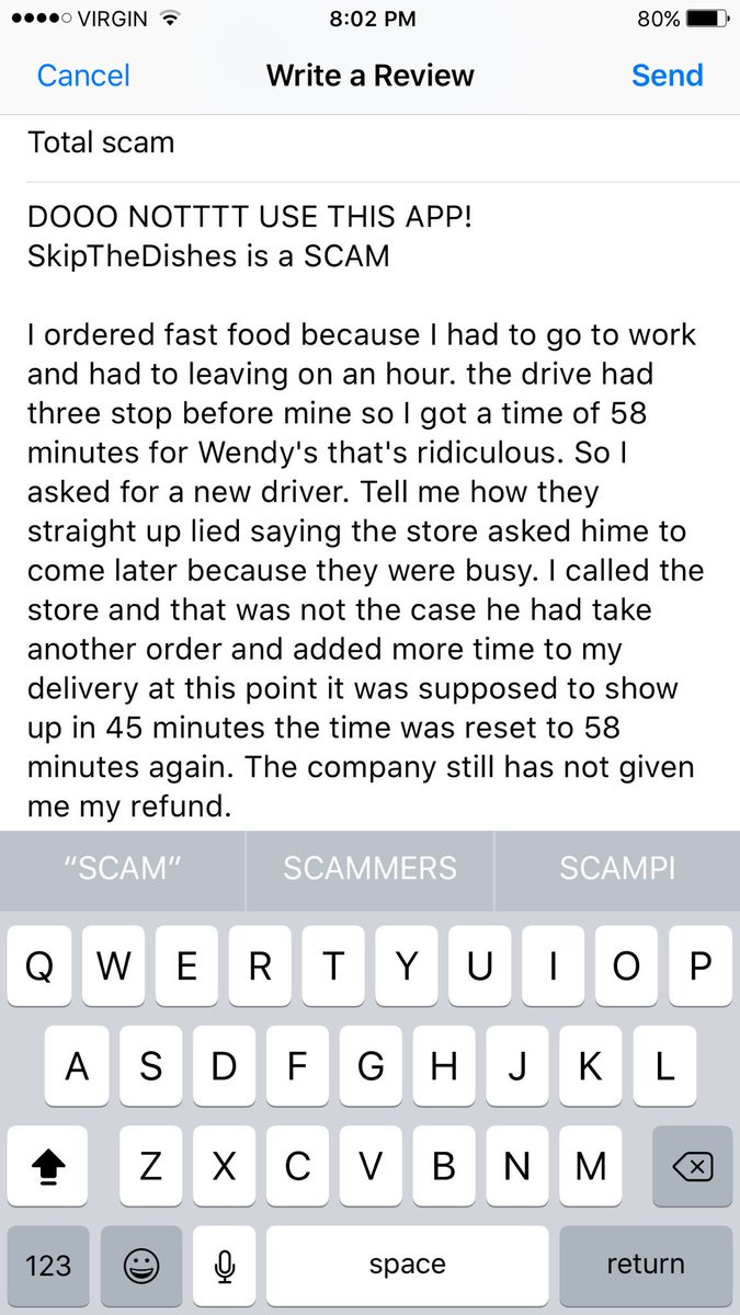 Trollalolable's tweet photo. @SkipTheDishes #scams #thieves #fraud #corruption #IRS if they can take my money and not return it how many others have they done it to? https://t.co/CLLWU2Jxaf