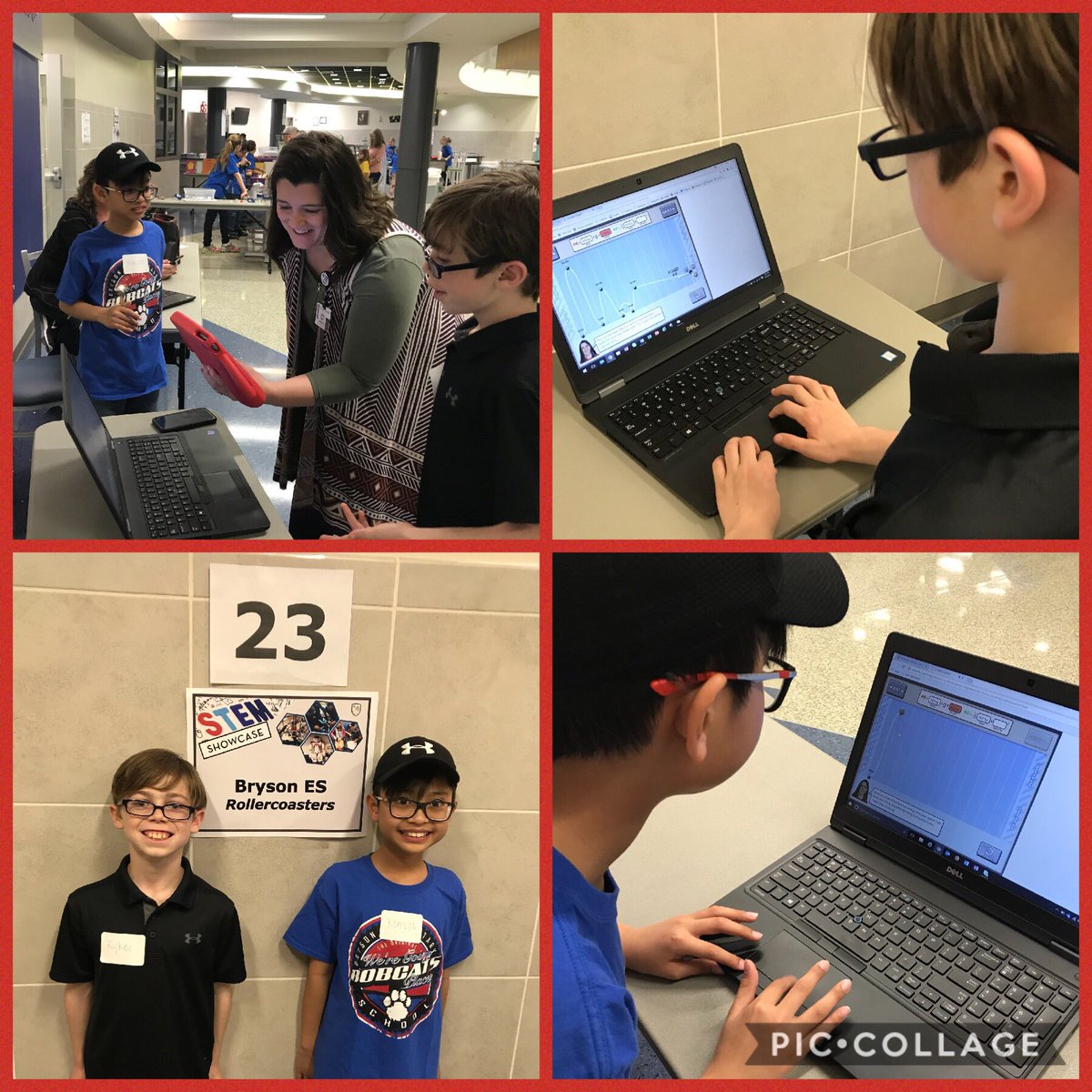 emsisdits's tweet photo. These @BrysonElem #coastercreator experts stole the show at our 1st STEM Showcase Thank you boys for sharing your knowledge of force & motion #emstechsperts #emsproud #stem #emsisdSTEM https://t.co/ho9nnY7LCW