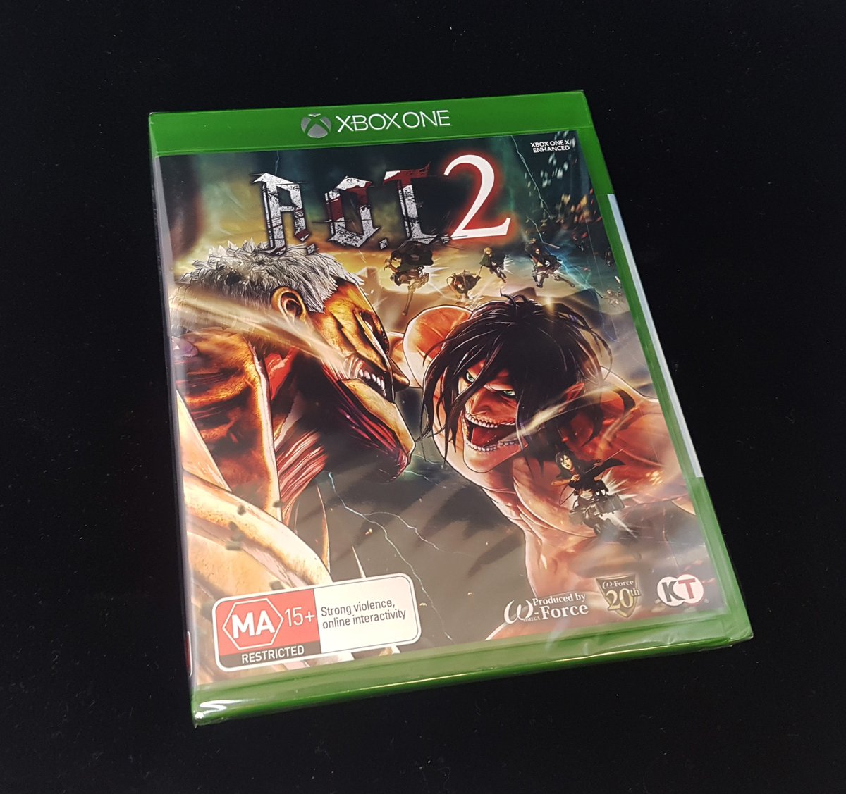shopcrunchyau's tweet image. We are giving 1 lucky person the chance to score a copy of A.O.T. 2 for XBox One and Attack on Titan Complete Season 2 on DVD! 🌹🐴⚔ RT for your chance to win!