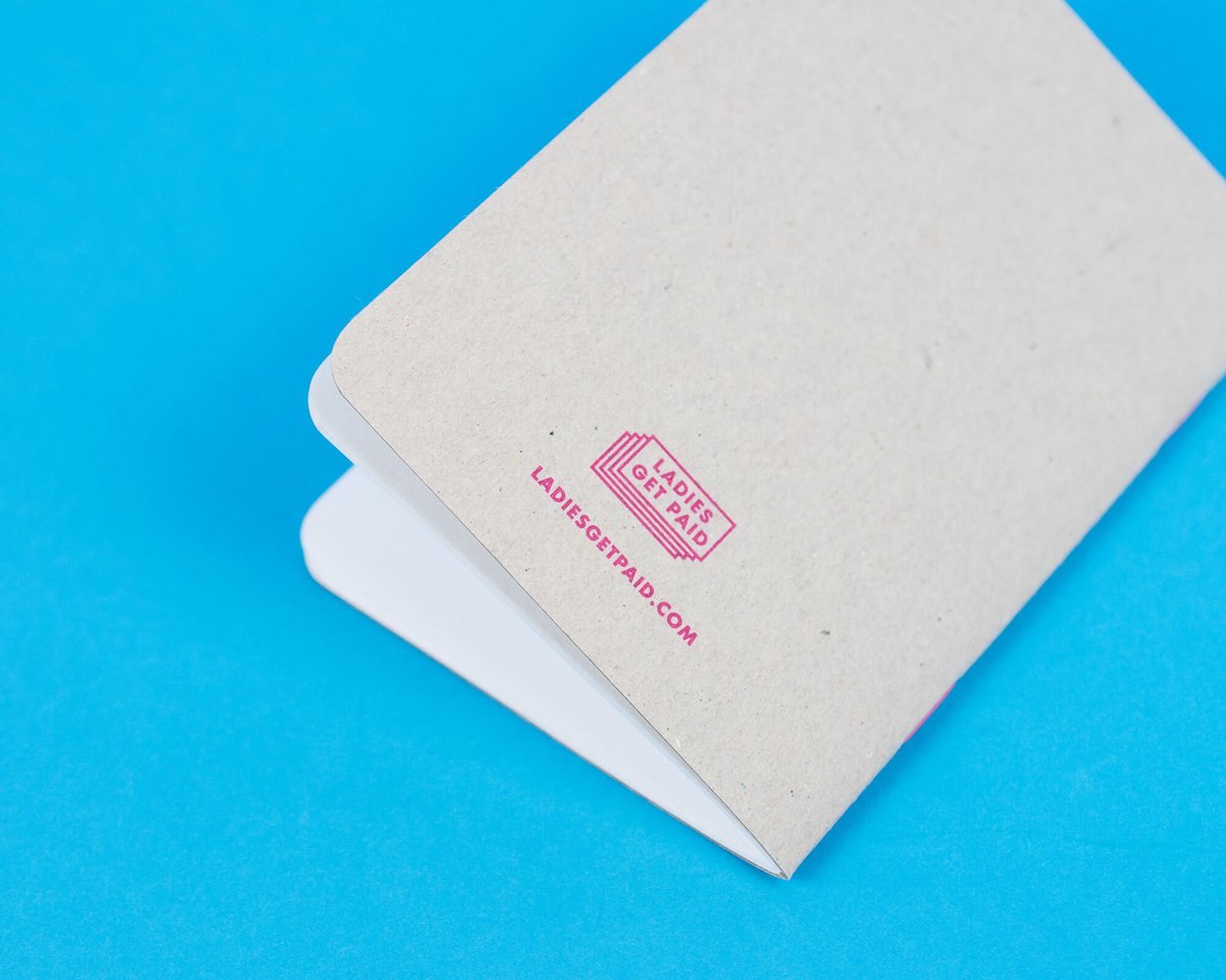 Deevogs's tweet image. Excited to see all my design work come together for the second ever  @ladiesgetpaid  conference happening next week in Seattle (getmoney-getpaid.com). Especially exciting to see this awesome notebook that we printed with @scoutbooks !