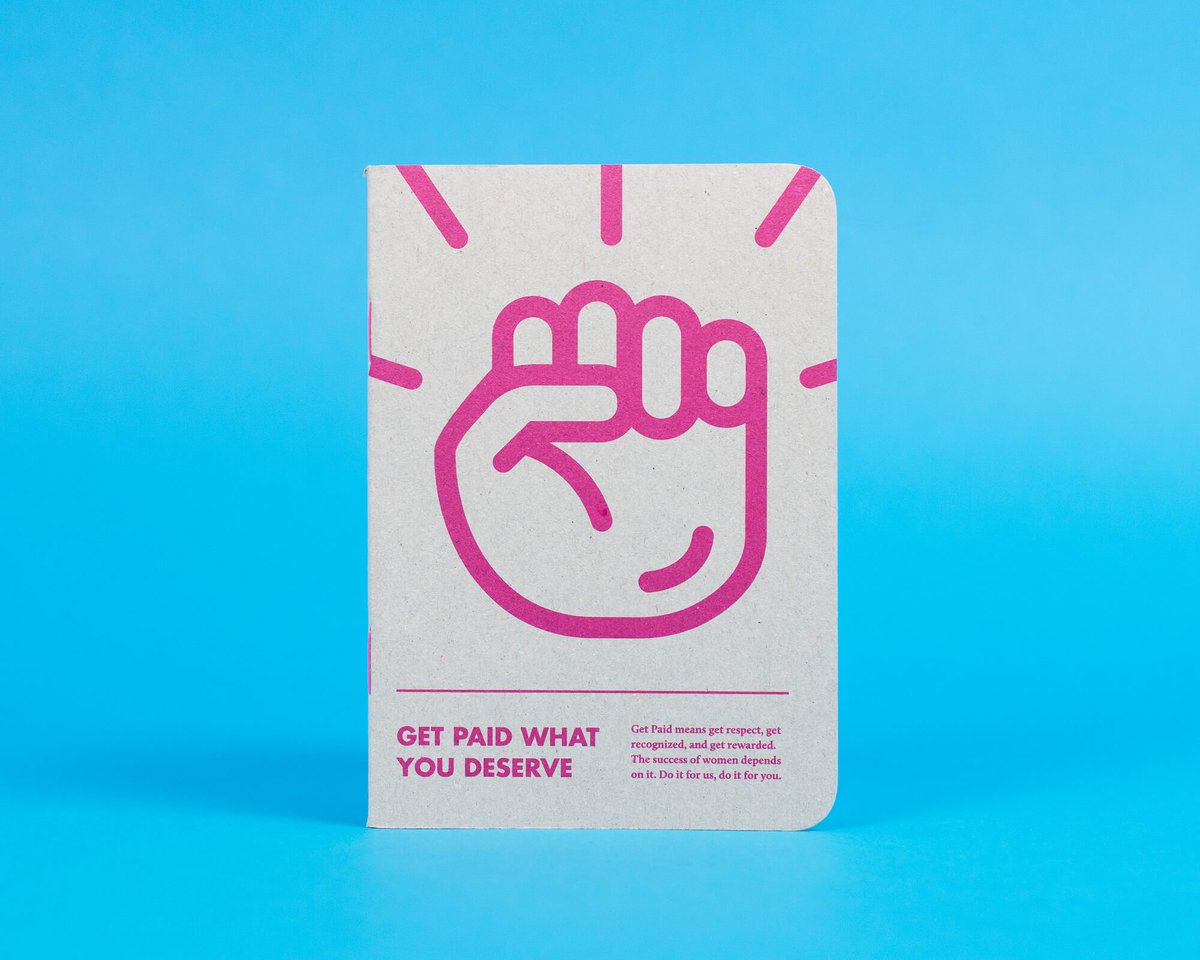 Deevogs's tweet image. Excited to see all my design work come together for the second ever  @ladiesgetpaid  conference happening next week in Seattle (getmoney-getpaid.com). Especially exciting to see this awesome notebook that we printed with @scoutbooks !