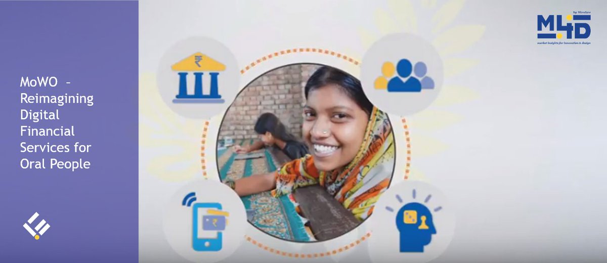 MicroSave's tweet image. More than 1.5 billion people are unable to decipher written information. See how @MicroSave @myoralvillage are designing solutions for them at #MI4IDCanvas bit.ly/2onE7Om #designthinking #designimplementation
