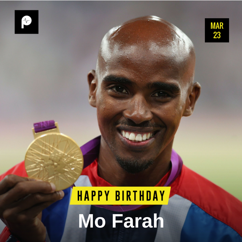 Help us wish British most successful Somali born athlete a happy Birthday.  More life,more love! 