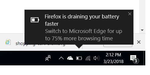 Wow <a href="/Microsoft/">Microsoft</a> <a href="/Satya/">Satya W</a> are you serious? You are showing a popup informing users that Firefox sucks. I'm not a power Firefox user but this is pretty bad practice and overall just rude. I'm sure <a href="/mozilla/">Mozilla</a> isn't happy about this ;).