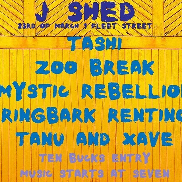 JShedWA's tweet image. Music tonight Jshed unit 1
A bunch of interactive art/performance/ music/otherside craft beer
Can't wait to start weekend with great atmosphere down by Bathers tongi!
#tashi #zoobreak #tanu ift.tt/2HXJ7Ai