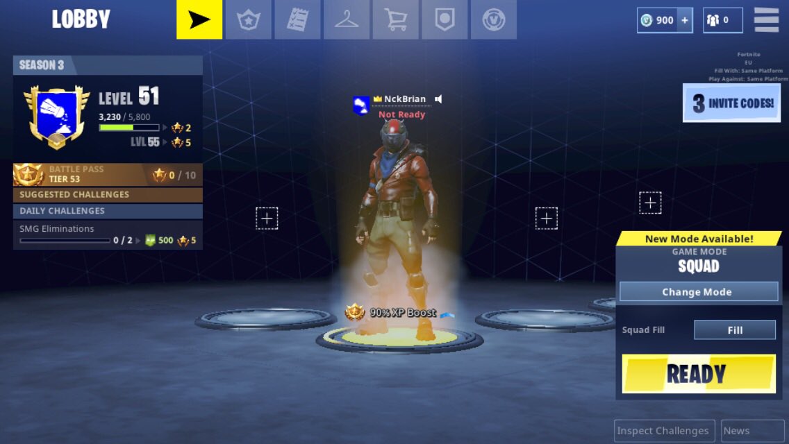 NckGaming's tweet image. First winner is picked, 1 code has been sent to @ibrahim38200094 ! Congratulations dude :) Whoever want a Fortnite invite code for iOS, Retweet, follow and like this tweet! #invitecode #fortniteinvitationcode #Fortnite