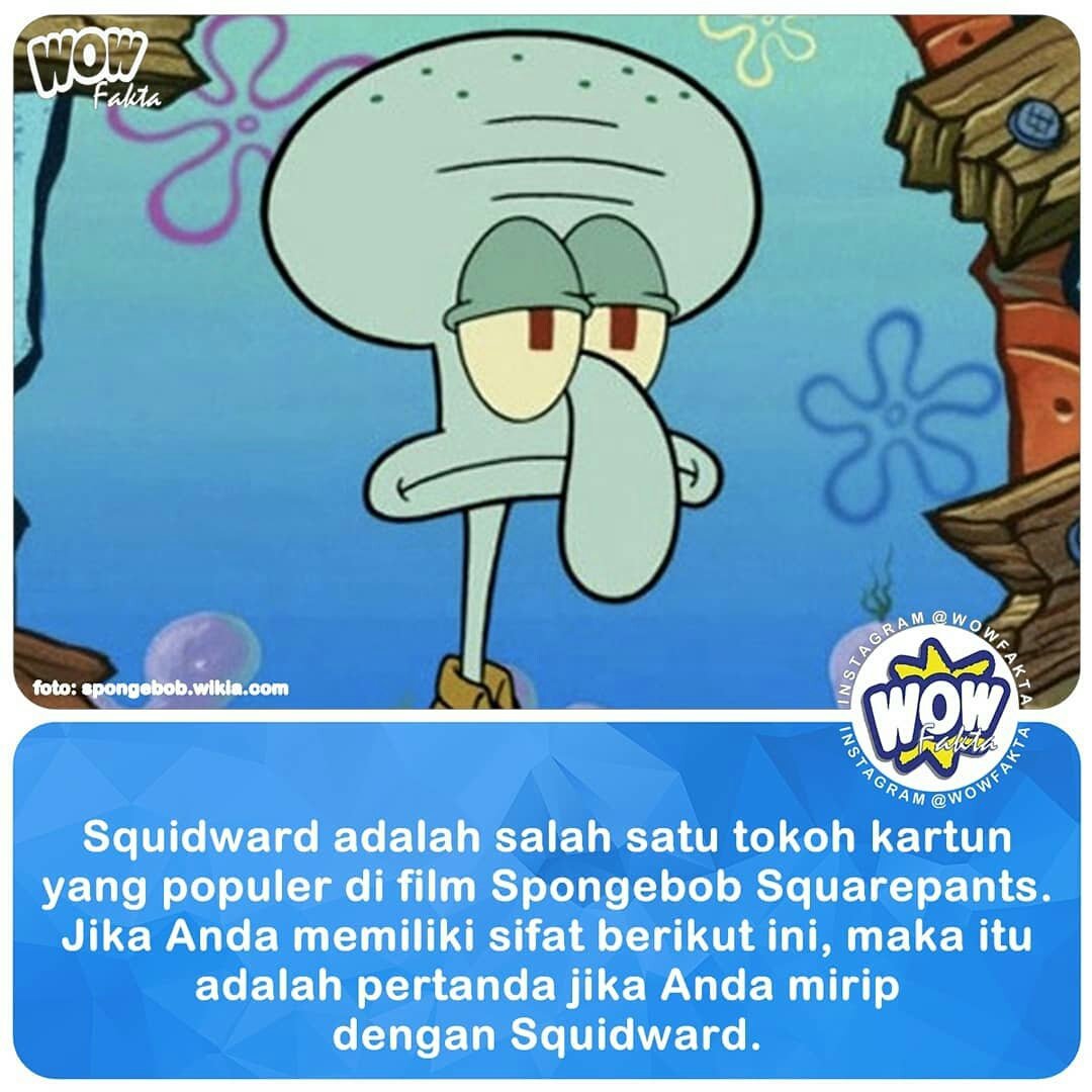 Paling Bagus 14 Cuek  Gambar  Kartun Squidward Gani Gambar 