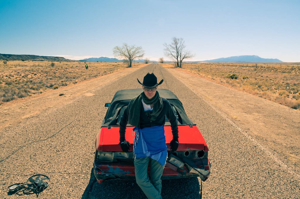 Dear Friends, This concludes the frist round of <a href="/TOTDYTV/">Too Old To Die Young</a> shooting in Albuquerque, NM. Looking forward to returning in the summer! #nmfilm #nmtrue ❤️👁🔻