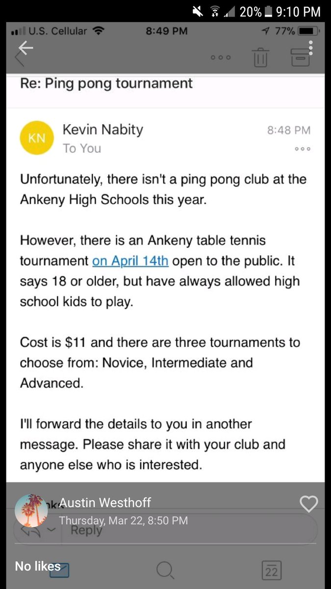 SEPINGPONG's tweet photo. ANKENY QUIT GUYS!!! THAT MEANS WE ARE BACK TO BACK STATE CHAMPS. WHAT A TIME TO BE ALIVE!!!!!!!!! 🏓🏓🏓🏓🏆🏆🏆🏆 #BACK2BACK @SEPolkRams https://t.co/CSFKytDPhf