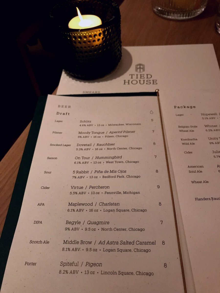 First time <a href="/tiedhousechi/">Schubas-Tied House</a> and things are off to a great start! Lookin' good <a href="/maplewoodbeer/">Maplewood Brewery & Distillery</a> <a href="/BegyleBrewing/">Begyle Brewing</a> <a href="/MiddleBrowBeer/">Middle Brow Beer & Wine</a> <a href="/HopewellBrewing/">Hopewell Brewing</a> 👊🏻