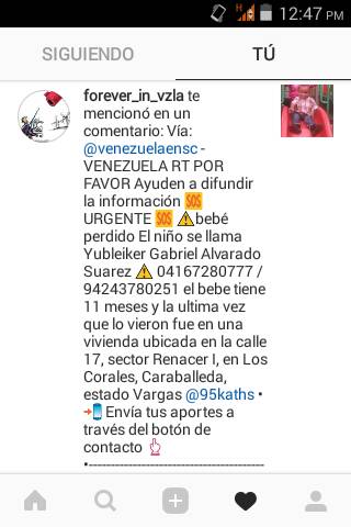 leomargue's tweet photo. Niño desaparecido por favor si alguien sabe de su paradero o lo ven en algún sitio avisar a los siguientes números 04167280777 / 04243780251 el niño tiene 11 meses la ultima vez que lo vieron fue en la guaira los corales el dia de ayer @NicolasMaduro @LaZurdaDeChavez@portadas_vv https://t.co/aUqOSifPRd