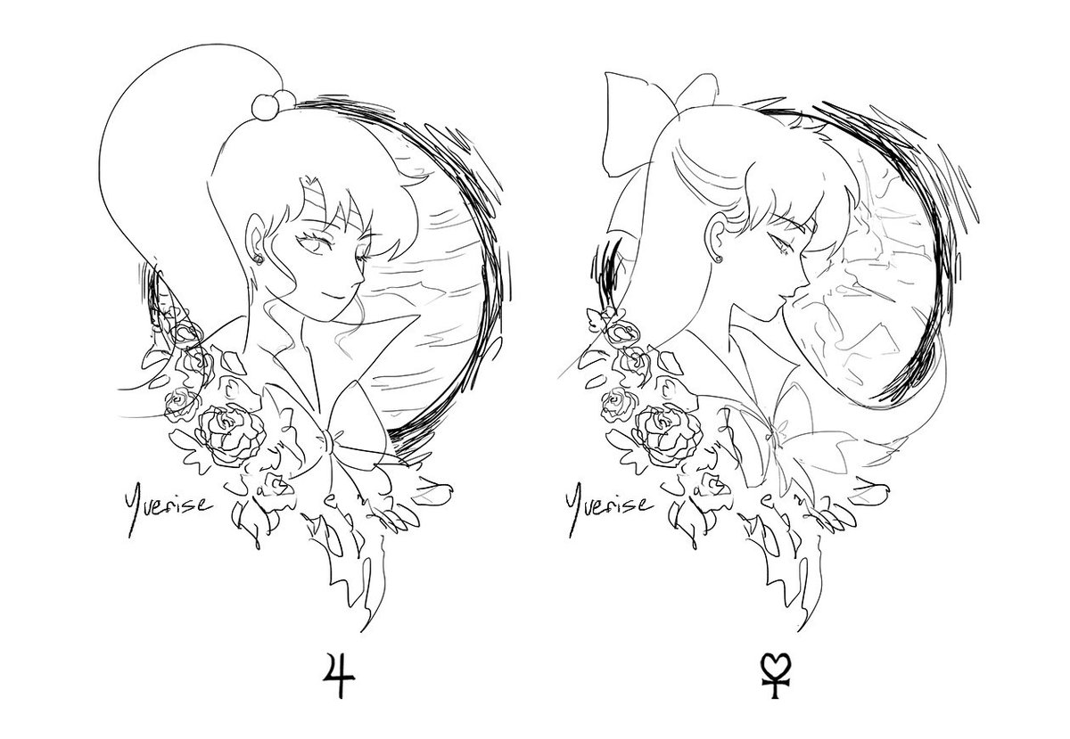 revisiting lots of old anime recently!! #sailormoon sketch 