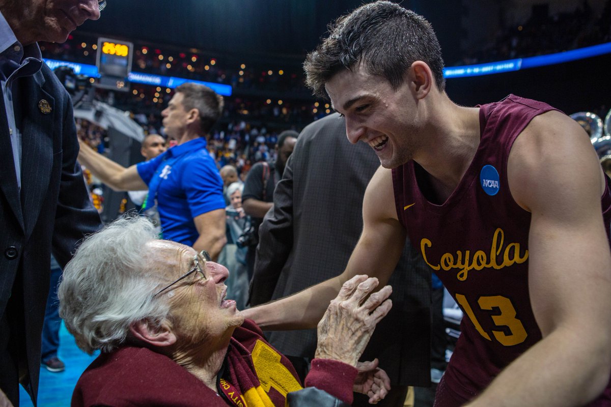 No finish line. 🙌 #OnwardLU 🐺🏀