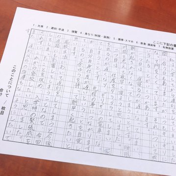 反省文の書き方と例文を学ぼう 始末書の違いと書き方を調べてみた カードローン審査相談所