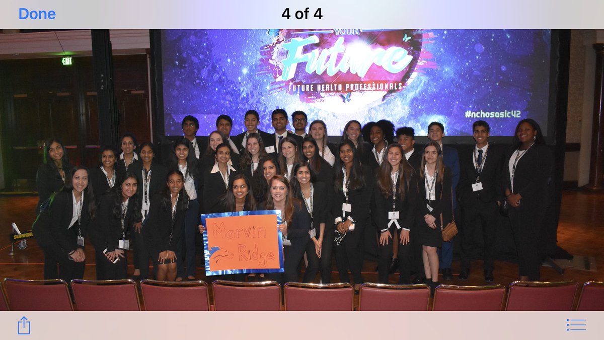 momtokenjack's tweet photo. Students representing MRHS well at the HOSA State Leadership Conference in Greensboro, NC #bethebest   #CreateYourFuture   @MarvinRidgeHSNC @AGHoulihan @UCPS_MonroeNC https://t.co/O5P1eKEz2q