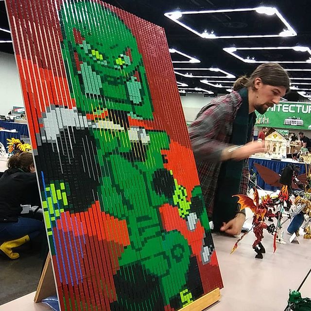 BZP_Tweets's tweet photo. Welcome to the jungle. #bzpower #biogram #legostagram #portland #oregon #bionicle #legobionicle #brickscascade2018 #brickscascade #mosaic #lego #lewa #thecaptionsareoppositeonpurpose https://t.co/TfP8Q15qSY