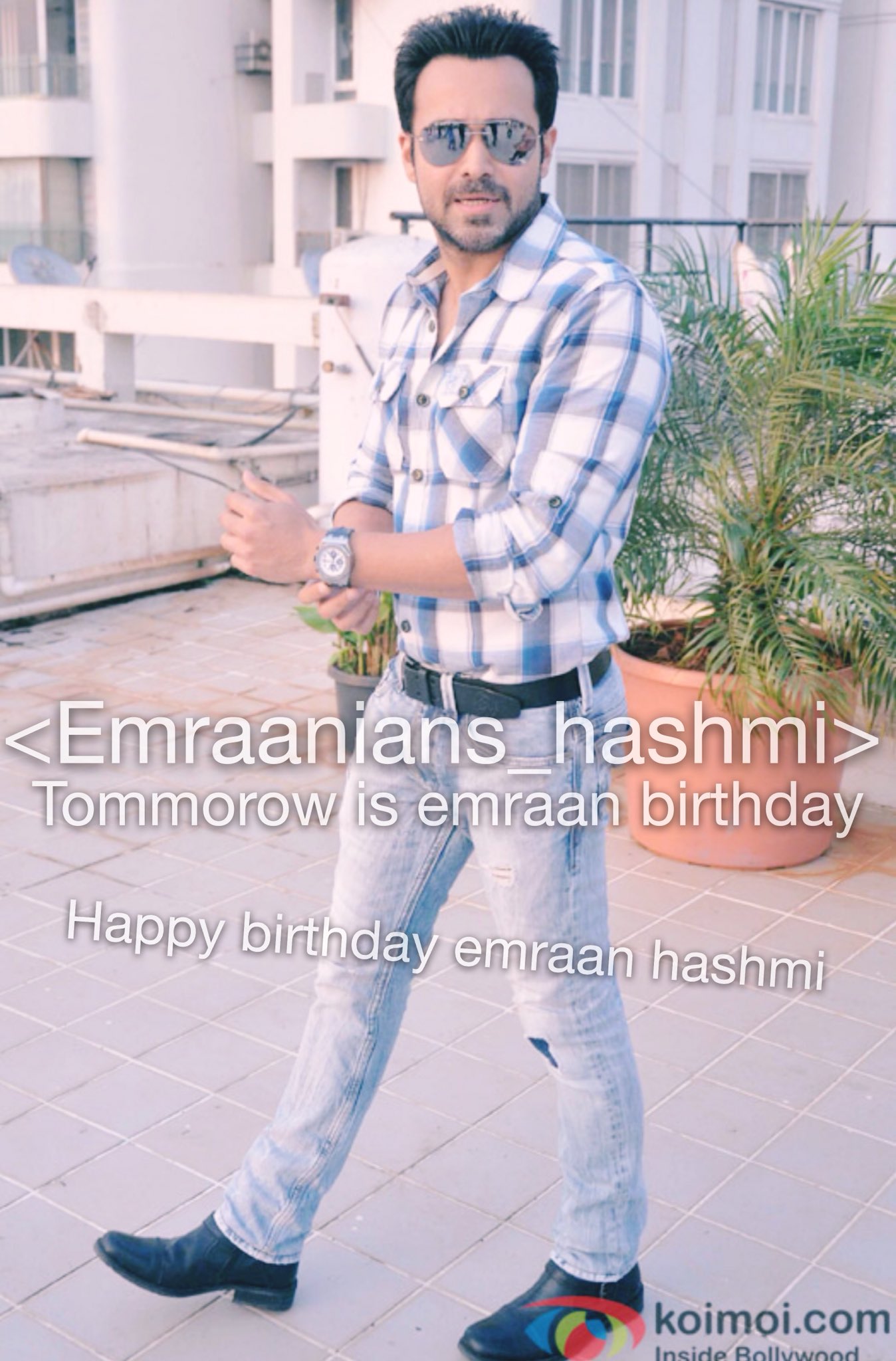 Tomorrow is ll emraan hashmi birthday happy birthday emraan hashmi 